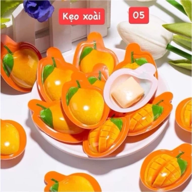 Kẹ Dẻo Trái Cây 3D 500g – Sữa Sầu Riêng, Dừa, Dâu Tây, Xoài – Giảm còn 52.000₫ (63.960₫)