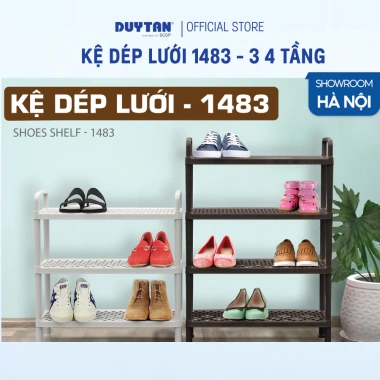 Kệ Dép Lưới 1.483 Duy Tân 4 Tầng - Giày Dép Gọn Gàng, Tiết Kiệm Không Gian Kệ Dép Lưới 1.483 Duy Tân 4 Tầng - Giày Dép Gọn Gàng, Tiết Kiệm Không Gian