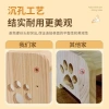 Kệ Đỡ Bát Thú Cưng Gỗ Tự Nhiên Điều Chỉnh Hỗ Trợ Cổ Cho Chó Mèo 4