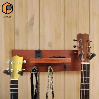 Kệ Đỡ Guitar Gỗ Sapele Đa Năng - Giá Để Nhiều Đàn, Đứng & Treo Tường, Phòng Thu Nhạc, Giá 469.700₫ 3 Kệ Đỡ Guitar Gỗ Sapele Đa Năng - Giá Để Nhiều Đàn, Đứng & Treo Tường, Phòng Thu Nhạc, Giá 469.700₫ 3