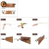 Kệ Đỡ Guitar Gỗ Sapele Đa Năng - Giá Để Nhiều Đàn, Đứng & Treo Tường, Phòng Thu Nhạc, Giá 469.700₫ 8