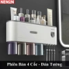 Kệ Đồ Nhà Tắm OENON 2.026 - Nhả Kem Đánh Răng Tự Động kèm Cốc và Miếng Dán 4
