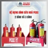 Kệ Đựng Bình Chữa Cháy 2 & 3 Bình – Giá Ưu Đãi 75k, Bảo Vệ An Toàn, Chất Liệu Bền
