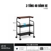 Kệ Đựng Đồ 5C 3-4 Tầng Bánh Xe Di Chuyển, Khung Sắt, MDF Melamine - 250.000 4