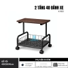 Kệ Đựng Đồ 5C 3-4 Tầng Bánh Xe Di Chuyển, Khung Sắt, MDF Melamine - 250.000 8
