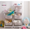 Kệ đựng đồ đa năng 2-3 tầng bánh xe 360 siêu tiện ích Việt Nhật - 3 ngăn treo, giảm giá 184.240₫ 3