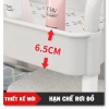 Kệ Đựng Đồ Đa Năng 3-4 Tầng Bánh Xe Đẩy Nhựa Cao Cấp - Giá 129.000 VND Giảm Đặc Biệt 9
