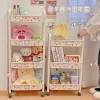 Kệ Đựng Đồ Đa Năng 3-4 Tầng Bánh Xe Di Chuyển kèm Sticker Dễ Thương Giá Ưu Đãi 135k 6