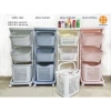 Kệ Đựng Đồ Đa Năng 3-4 Tầng Bánh Xe Việt Nhật Loại 1 Giá Ưu Đãi 185.900₫