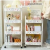 Kệ Đựng Đồ Đa Năng 3-4 Tầng có Bánh Xe Di Chuyển và Sticker Dễ Thương - Giá 48.000₫ 10