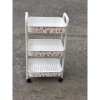 Kệ Đựng Đồ Đa Năng 3 Tầng Bánh Xe Di Chuyển, Giỏ Để Đồ + Sticker, Giá 82.000₫