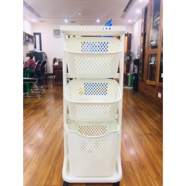 Kệ Đựng Đồ Đa Năng 4 Tầng Bánh Xe Nhật - Cao Cấp, Di động, Giá ưu đãi 179.900₫ 3 Kệ Đựng Đồ Đa Năng 4 Tầng Bánh Xe Nhật - Cao Cấp, Di động, Giá ưu đãi 179.900₫ 3