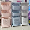 Kệ đựng đồ đa năng 4 tầng bánh xe Việt Nhật - Tiết kiệm không gian, Giá chỉ 188.000₫ 9