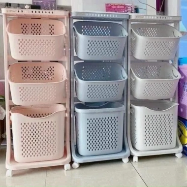 Kệ đựng đồ đa năng 4 tầng bánh xe Việt Nhật - Tiết kiệm không gian, Giá chỉ 188.000₫ 9