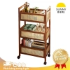 Kệ Đựng Đồ Đa Năng Bánh Xe Gỗ Siêu Chắc Siêu Rộng cho Bếp Phòng Khách Nhà Tắm – Giá 303.000 VND
