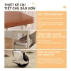 Kệ đựng đồ đầu giường 3-5 tầng nhựa bánh xe đẩy - Tiết kiệm phòng ngủ, tắm, giá 52.900₫ 3