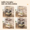 Kệ đựng đồ đầu giường 3-5 tầng nhựa bánh xe đẩy - Tiết kiệm phòng ngủ, tắm, giá 52.900₫ 5