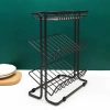 Kệ Đựng Đồ Nhà Bếp Inox Sơn Tĩnh Điện Chắc Chắn - Kệ Gia Vị Tiện Lợi Đa Năng Giá Ưu Đãi 136.5K 6