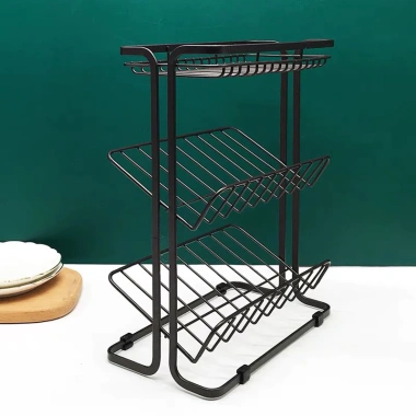 Kệ Đựng Đồ Nhà Bếp Inox Sơn Tĩnh Điện Chắc Chắn - Kệ Gia Vị Tiện Lợi Đa Năng Giá Ưu Đãi 136.5K