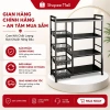 Kệ Đựng Đồ Nhà Bếp Nhiều Tầng 100% Sắt Chịu 500kg - Giá 339.000 VNĐ, Tiết Kiệm 2