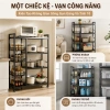 Kệ Đựng Đồ Nhà Bếp Nhiều Tầng 100% Sắt Chịu 500kg - Giá 339.000 VNĐ, Tiết Kiệm 8