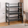 Kệ Đựng Đồ Nhà Bếp Nhiều Tầng 100% Sắt Chịu 500kg - Giá 339.000 VNĐ, Tiết Kiệm 10