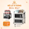 Kệ đựng đồ nhà bếp sơn tĩnh điện cao cấp, chịu lực mạnh, thiết kế thông minh, giá chỉ 219.000₫