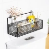 Kệ Đựng Đồ Nhà Tắm Dán Tường Hình Chữ Nhật Đen Trắng - Đa Năng, Giá Ưu Đãi 30.000 VND 7
