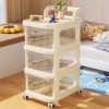 Kệ Đựng Đồ Nhiều Tầng HPS Bánh Xe - Tủ Mini Đựng Mỹ Phẩm, Bỉm Sữa, Đồ Cá Nhân 8