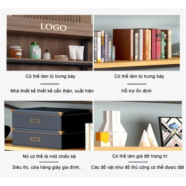 Kệ đựng đồ siêu thị đa năng ALVIN - Thiết kế lỗ, lắp đặt nhanh không cần ôc vít, giảm giá 999.900đ