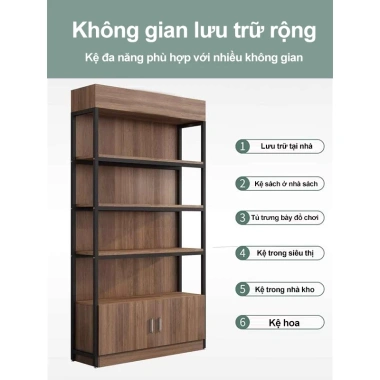 Kệ đựng đồ siêu thị đa năng ALVIN - Thiết kế lỗ, lắp đặt nhanh không cần ôc vít, giảm giá 999.900đ 8 Kệ đựng đồ siêu thị đa năng ALVIN - Thiết kế lỗ, lắp đặt nhanh không cần ôc vít, giảm giá 999.900đ 8