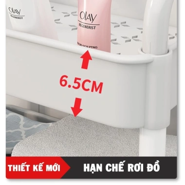 Kệ Đựng Đồ Trang Điểm & Giá Sách Đa Năng Bánh Xe XD02 - Tiết Kiệm Không Gian, Giá Ưu Đãi 128,250₫