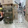 Kệ đựng đồ trong suốt 3 tầng hình chú heo, bánh xe đẩy đa năng, rẻ đẹp 350k 5