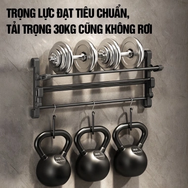 Kệ Đựng Giày Dép Gắn Tường 2 Tầng Gấp Gọn Đa Năng - Tiết Kiệm Không Gian, Chịu Lực Lớn, Giá 76.000đ 6