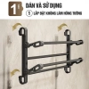 Kệ Đựng Giày Dép Gắn Tường 2 Tầng Gấp Gọn Đa Năng - Tiết Kiệm Không Gian, Chịu Lực Lớn, Giá 76.000đ 7