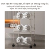 Kệ đựng mỹ phẩm trong suốt có ngăn kéo - Kệ xe đẩy cao cấp, phụ kiện 99.000đ 5