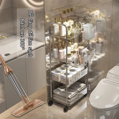 Kệ đựng mỹ phẩm trong suốt có ngăn kéo - Kệ xe đẩy cao cấp, phụ kiện 99.000đ 7 Kệ đựng mỹ phẩm trong suốt có ngăn kéo - Kệ xe đẩy cao cấp, phụ kiện 99.000đ 7