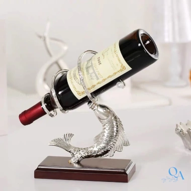 Kệ Đựng Rượu Vang Hình Cá – Giá 295.000 VNĐ, Thiết Kế Sang Trọng, Tiết Kiệm