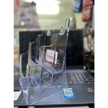 Kệ đựng tờ rơi mica trong suốt - Khay tài liệu đa ngăn A5, giấy note, giảm giá 105.000₫ 2 Kệ đựng tờ rơi mica trong suốt - Khay tài liệu đa ngăn A5, giấy note, giảm giá 105.000₫ 2