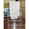 Kệ đựng tờ rơi mica trong suốt - Khay tài liệu đa ngăn A5, giấy note, giảm giá 105.000₫ 4