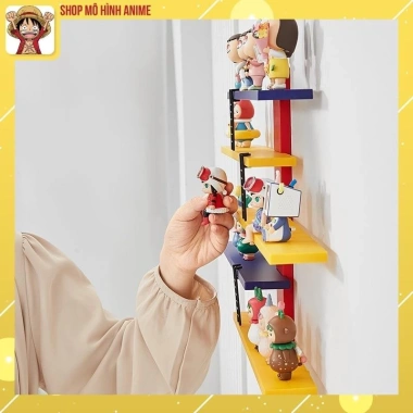 Kệ Gắn Tường Đa Năng Hình Bậc Thang – Treo Popmart, Lưu Trữ Đồ Dùng, Decor Giá 158.999₫