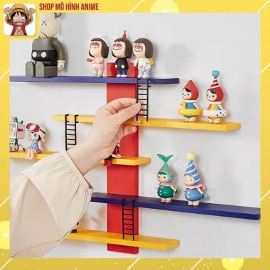 Kệ Gắn Tường Đa Năng Hình Bậc Thang – Treo Popmart, Lưu Trữ Đồ Dùng, Decor Giá 158.999₫