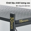 Kệ gấp gọn 3-5 tầng đa năng cho nhà bếp, có bánh xe, để lò vi sóng - Giá ưu đãi 369.000đ 7