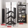 Kệ Gấp Gọn Bánh Xe Sơn Tĩnh Điện - Rack Đa Năng Để Đồ Tiện Lợi Giá 249k 2