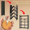 Kệ Gấp Gọn Bánh Xe Sơn Tĩnh Điện - Rack Đa Năng Để Đồ Tiện Lợi Giá 249k 3