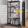 Kệ Gấp Gọn Bánh Xe Sơn Tĩnh Điện - Rack Đa Năng Để Đồ Tiện Lợi Giá 249k 5
