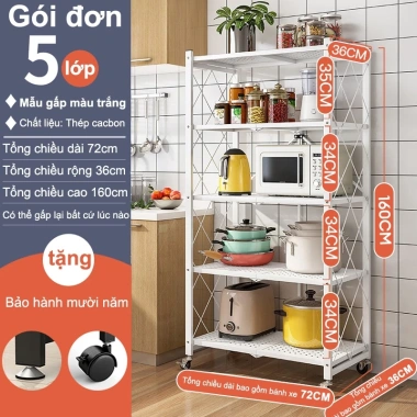 Kệ Gấp Gọn Bánh Xe Sơn Tĩnh Điện - Rack Đa Năng Để Đồ Tiện Lợi Giá 249k 10 Kệ Gấp Gọn Bánh Xe Sơn Tĩnh Điện - Rack Đa Năng Để Đồ Tiện Lợi Giá 249k 10