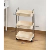 Kệ Gấu 3 Tầng Đa Năng Inox Dễ Thương, Có Bánh Xe và Tay Cầm Di Chuyển Giá 69.999 2