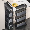 Kệ Giá Để Đồ Khe Hẹp 4 Tầng Full Thép Bánh Xe Di Chuyển - Giá Giảm 635.000 VND 2