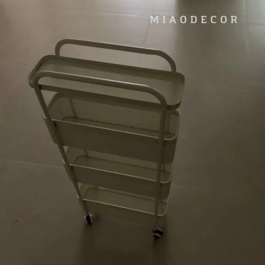 Kệ Giá Để Đồ Khe Hẹp 4 Tầng Full Thép Bánh Xe Di Chuyển - Giá Giảm 635.000 VND